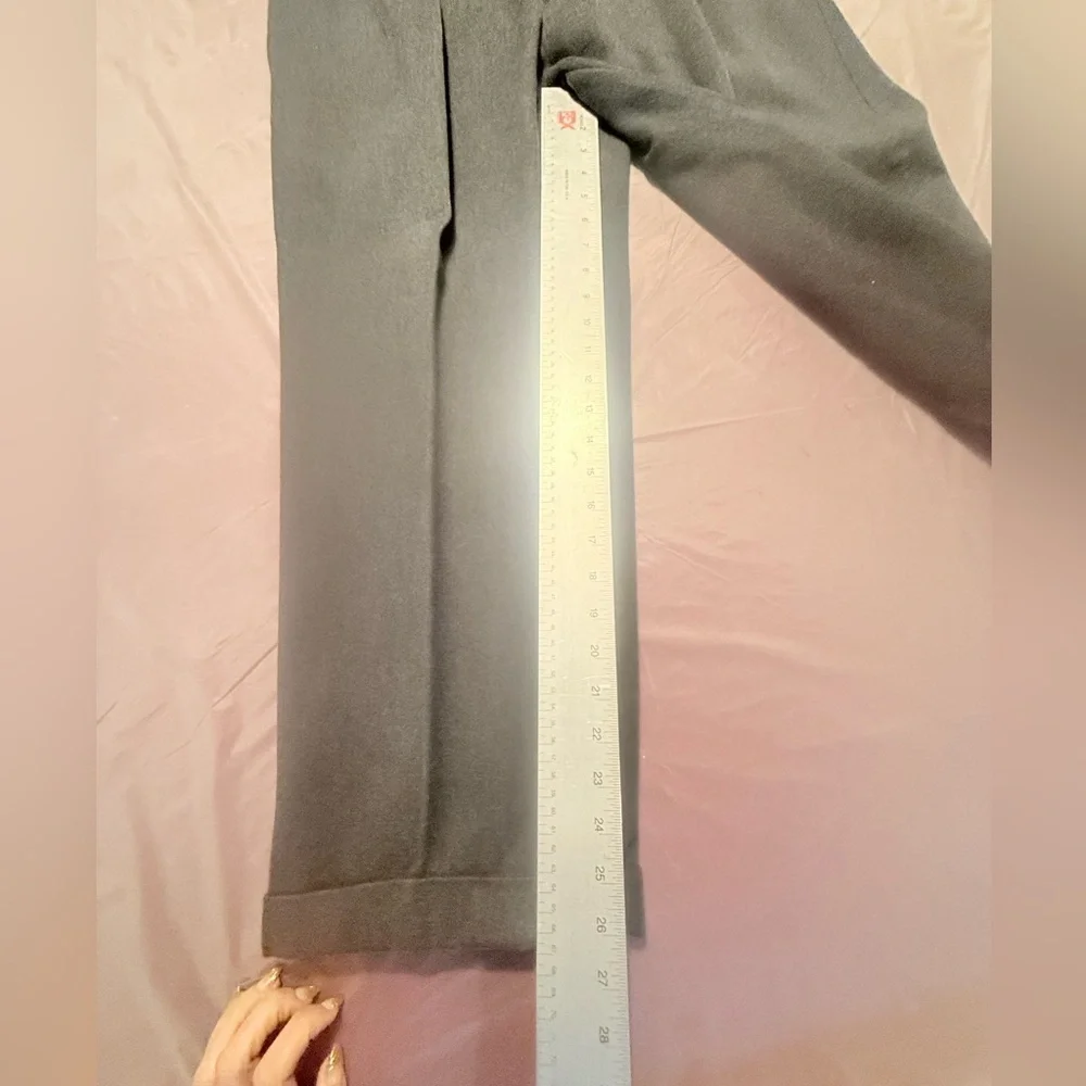 Cutter & Buck Dark Gray Dress Pants 100% Cotton Size 36